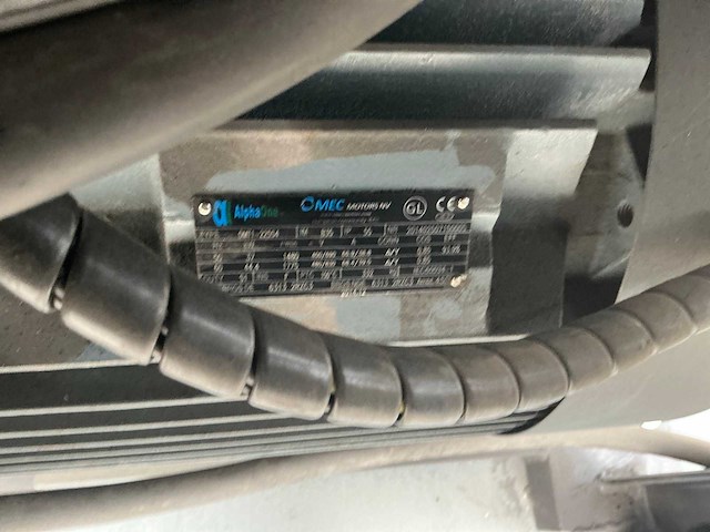 Omec-motoren omt1-225s4 hydraulisch krachtpakket - afbeelding 1 van  2