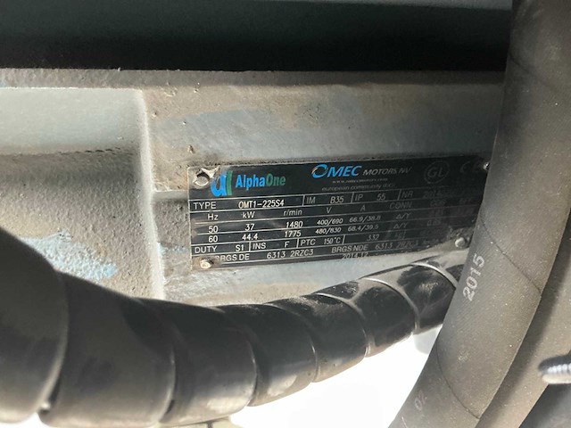 Omec-motoren omt1-225s4 hydraulisch krachtpakket - afbeelding 4 van  7