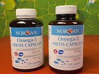 Omega-3 capsules arktis - 2 potjes á 120 capsules & omega-3 met natuurlijke visolie - 3 potjes á 120 capsules - afbeelding 2 van  9
