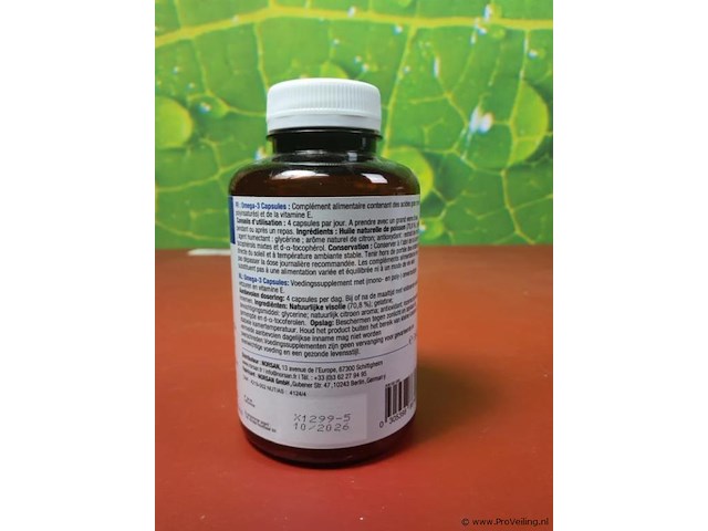 Omega-3 capsules arktis - 2 potjes á 120 capsules & omega-3 met natuurlijke visolie - 3 potjes á 120 capsules - afbeelding 8 van  9