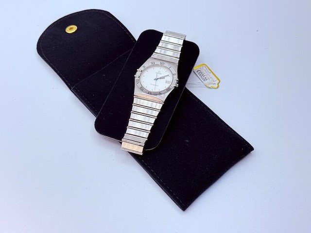 Omega constellation manhattan silver dial herenhorloge - afbeelding 2 van  6