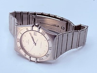 Omega constellation manhattan silver dial herenhorloge - afbeelding 3 van  6