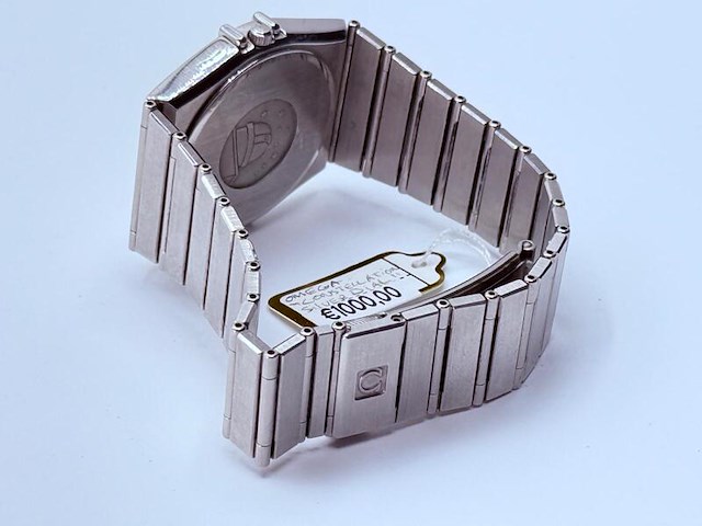 Omega constellation manhattan silver dial herenhorloge - afbeelding 5 van  6