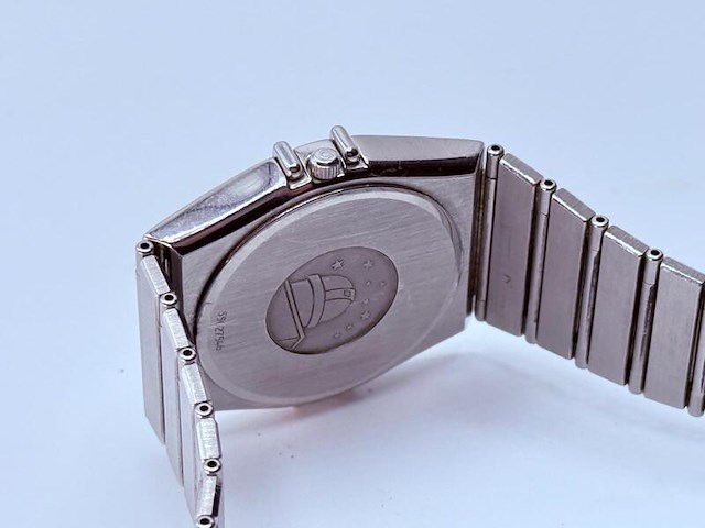Omega constellation manhattan silver dial herenhorloge - afbeelding 6 van  6