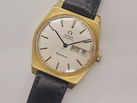 Omega geneve goldplated automatisch herenhorloge - afbeelding 2 van  7