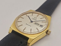 Omega geneve goldplated automatisch herenhorloge - afbeelding 3 van  7