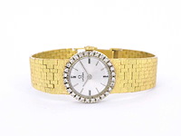 Omega horloge met diamanten - afbeelding 4 van  9