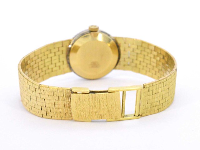 Omega horloge met diamanten - afbeelding 5 van  9