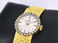 Omega horloge met diamanten - afbeelding 8 van  9