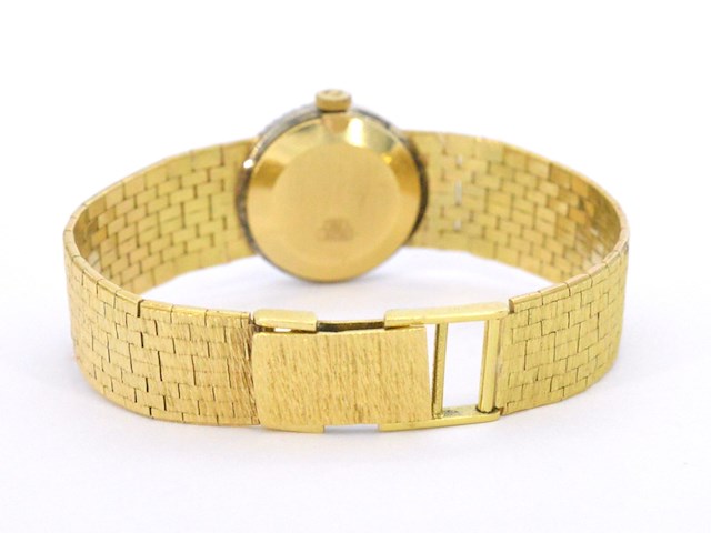 Omega horloge met diamanten - afbeelding 4 van  9