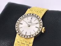 Omega horloge met diamanten - afbeelding 7 van  9