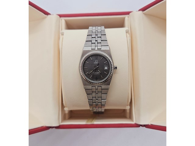 Omega seamaster met guilloche wijzerplaat - afbeelding 4 van  11