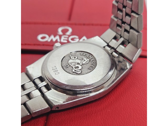 Omega seamaster met guilloche wijzerplaat - afbeelding 11 van  11