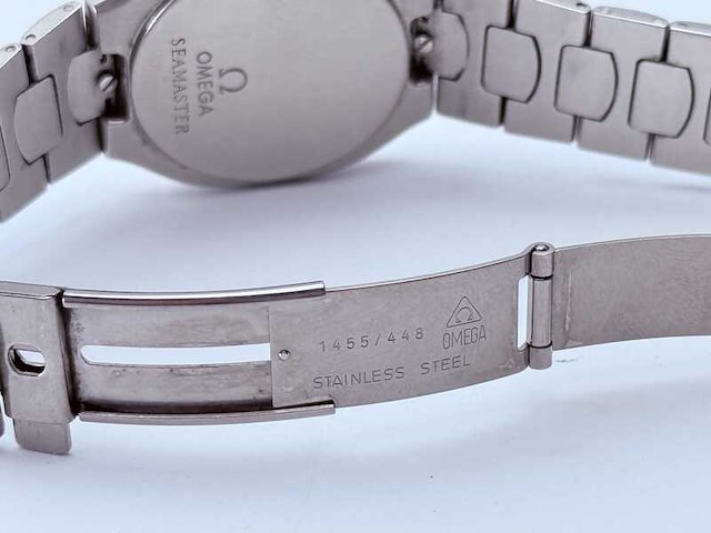 Omega seamaster polaris gmt 18kt goud horloge - inclusief doos - afbeelding 4 van  13