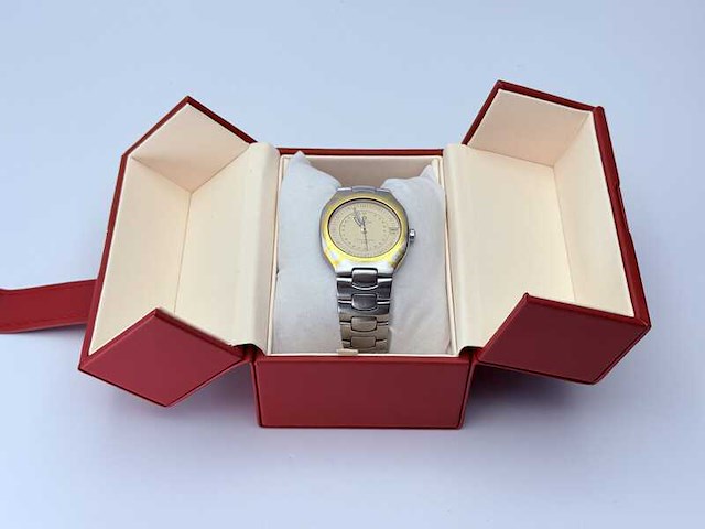 Omega seamaster polaris gmt 18kt goud horloge - inclusief doos - afbeelding 7 van  13