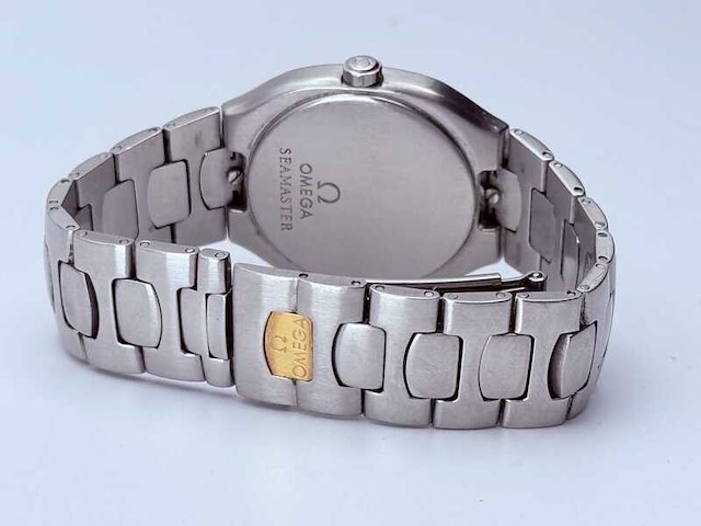 Omega seamaster polaris gmt 18kt goud horloge - inclusief doos - afbeelding 13 van  13
