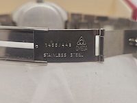 Omega seamaster polaris gmt goldplated horloge - afbeelding 8 van  9