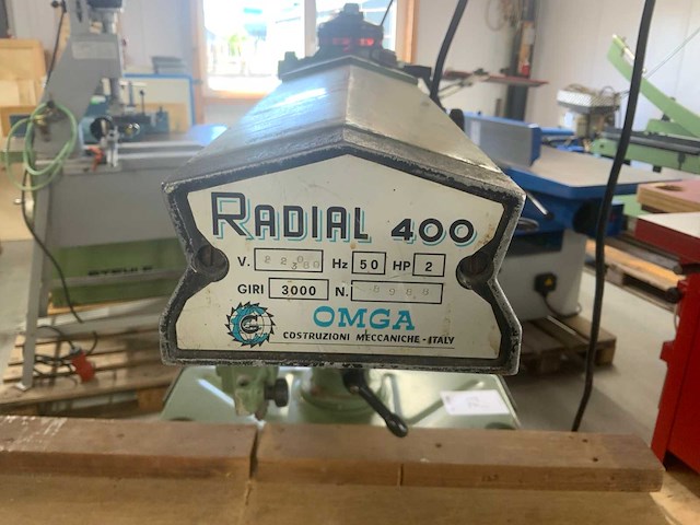 Omga 400 radiaalafkortzaagmachine - afbeelding 4 van  7