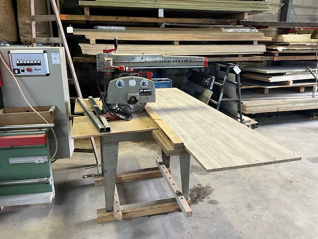 Omga radial 600 p3s afkortzaagmachine - afbeelding 3 van  8