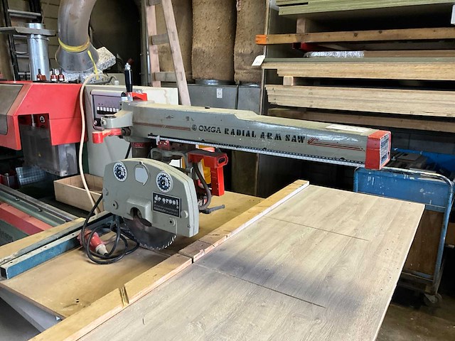 Omga radial 600 p3s afkortzaagmachine - afbeelding 4 van  8