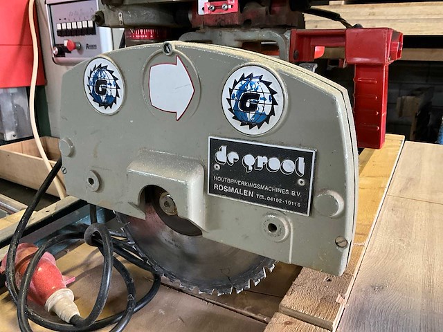 Omga radial 600 p3s afkortzaagmachine - afbeelding 8 van  8