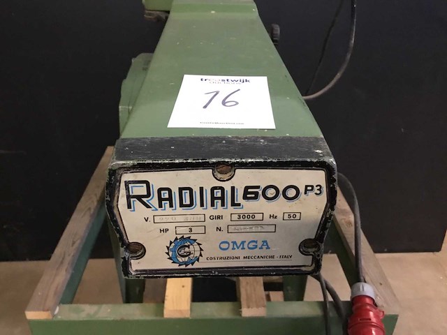 Omga radial 600p3 radiaalafkortzaagmachine - afbeelding 4 van  8