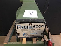 Omga radial 600p3 radiaalafkortzaagmachine - afbeelding 4 van  8