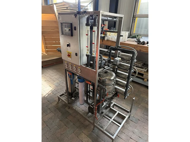 Omgekeerde osmose-installatie, lubron, os 3051, rvs/grijs, ro-unit op rvs skid - afbeelding 3 van  3