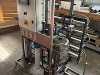 Omgekeerde osmose-installatie, lubron, os 3051, rvs/grijs, ro-unit op rvs skid - afbeelding 3 van  3