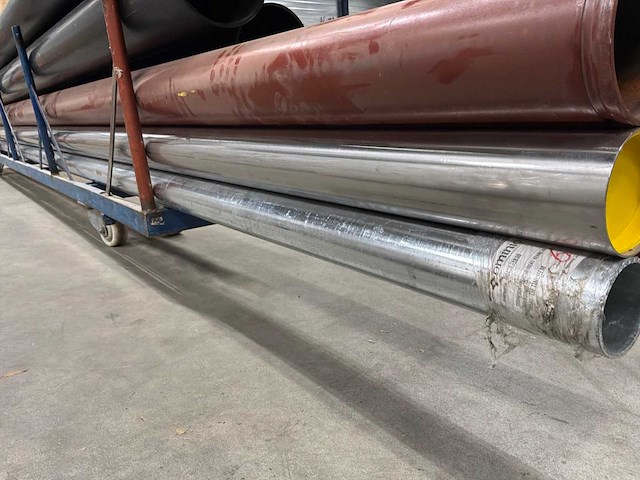 Ominio en10255m gasbuis verzinkt glad 3" (88,9mm) lengte a 6m. - afbeelding 2 van  5