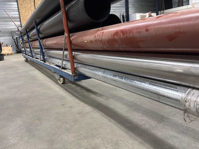 Ominio en10255m gasbuis verzinkt glad 3" (88,9mm) lengte a 6m. - afbeelding 3 van  5