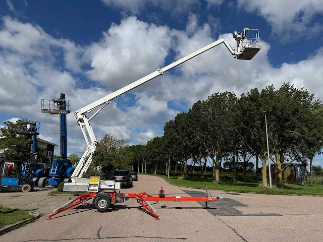 Omme - 2017 - 1550 ebx - aanhangwagen hoogwerker 15m - afbeelding 8 van  33