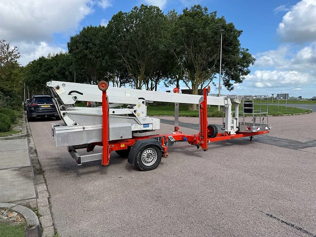 Omme - 2017 - 1550 ebx - aanhangwagen hoogwerker 15m - afbeelding 23 van  33