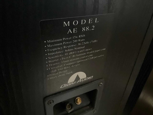 Omni audio vision design b&w speakers - afbeelding 4 van  5