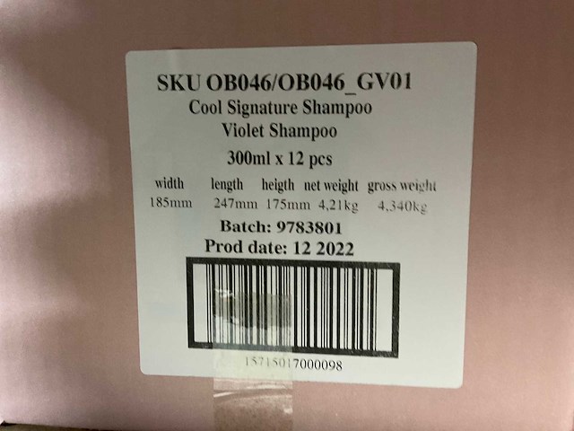 Omniblonde cool signature shampoo (504x) - afbeelding 3 van  4