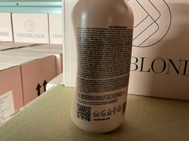 Omniblonde cool signature shampoo (504x) - afbeelding 4 van  4