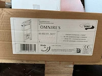 Omnires - 90.502.81.so17 - inbouwreservoir met wandcloset en bril - afbeelding 2 van  2