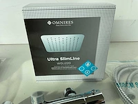 Omnires - montreal - y/lm2 - douchethermostaat kraan met regendouche - afbeelding 5 van  6