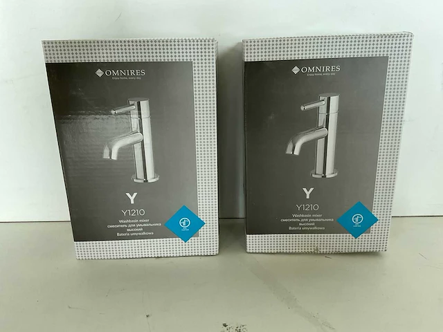 Omnires - y1210 - wastafelkraan (2x) - afbeelding 3 van  5