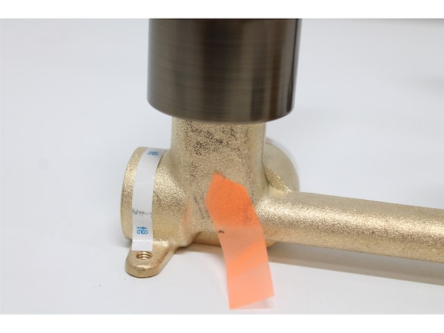 Omnires ad5115br inbouw wastafelkraan art deco antique bronze - afbeelding 6 van  6