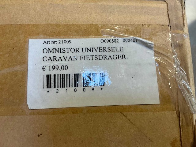 Omnistor caravan fietsdrager - afbeelding 2 van  3
