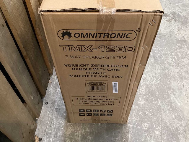 Omnitronic - tmx-1230 - speaker (2x) - afbeelding 2 van  4