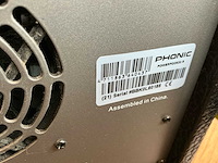 Omnitronic/phonic professioneel cd/usb speler/ powepod mixer - afbeelding 7 van  8