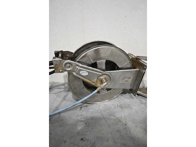 Ompi - 35 meter - 400 graden - rvs slanghaspel met spuitlans - afbeelding 4 van  5