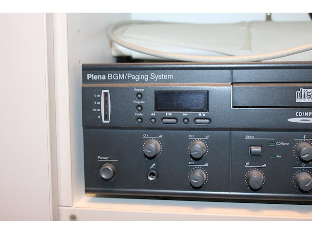 Omroep- en achtergrondmuziekinstallatie bosch plena bgm / paging system. let op: exclusief speakers. - afbeelding 2 van  2
