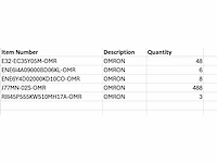 Omron - partij elektronica & industriële encoders, fiber-units, hulpcontacten en netreactoren - afbeelding 4 van  11