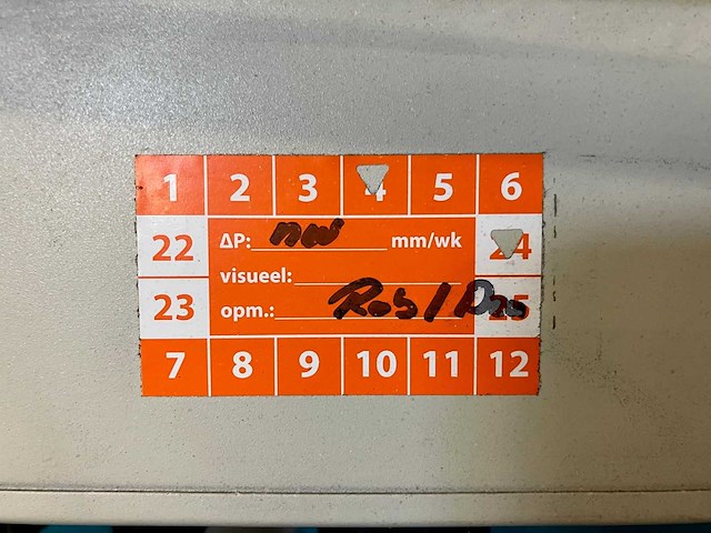 Omsg - 2018 - fac 4/3ex2 - filterextractiesysteem - afbeelding 10 van  11