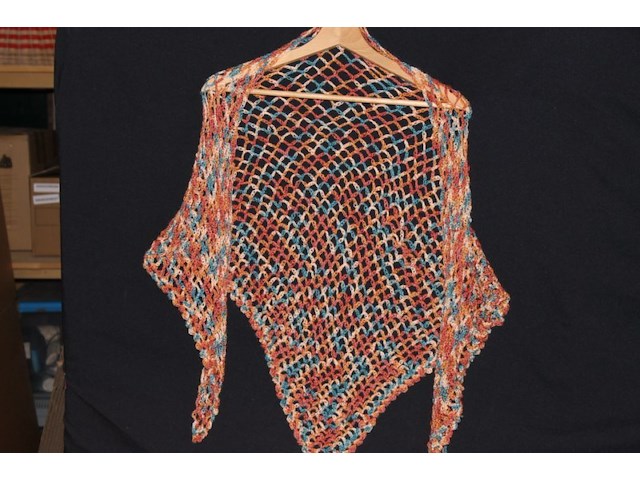 Omslagdoek kinderen zonder kledinghanger handgemaakt - afbeelding 3 van  3