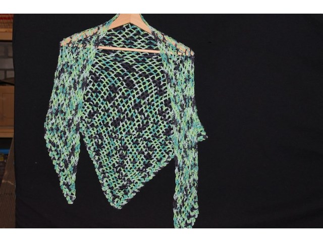 Omslagdoek kinderen zonder kledinghanger handgemaakt - afbeelding 2 van  3