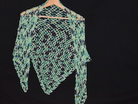 Omslagdoek kinderen zonder kledinghanger handgemaakt - afbeelding 2 van  3